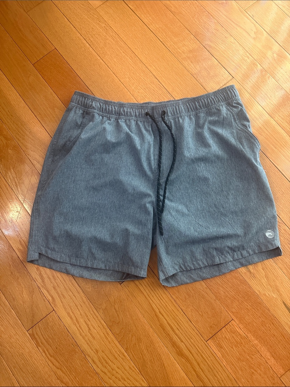 Laguna Gray Athletic Drawstring Shorts